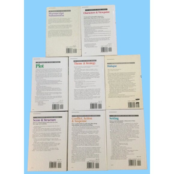 How to write Book 8 SET Manuscript Theme Dialogue Structure Conflict Writing ++ - Picture 2 of 10